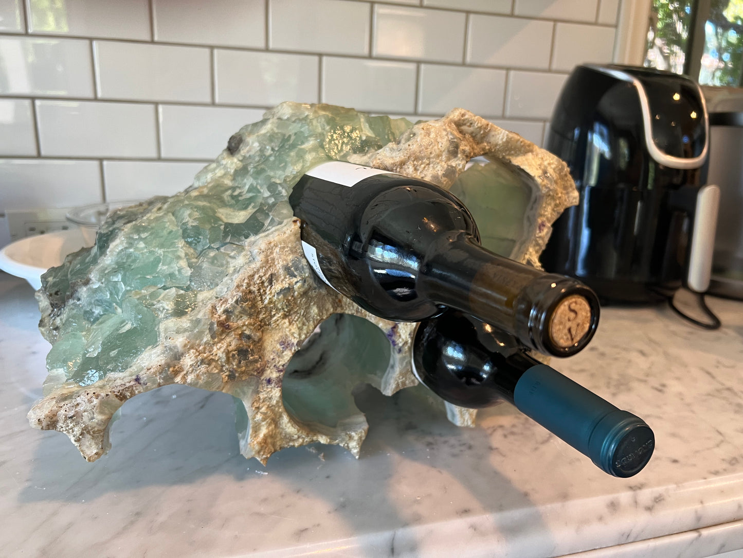 Fluorite 4 Bottle Wine Rack