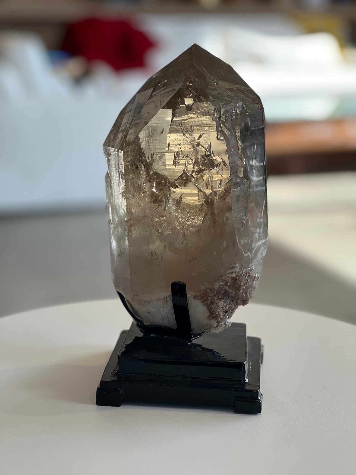 Citrine Tower on Stand