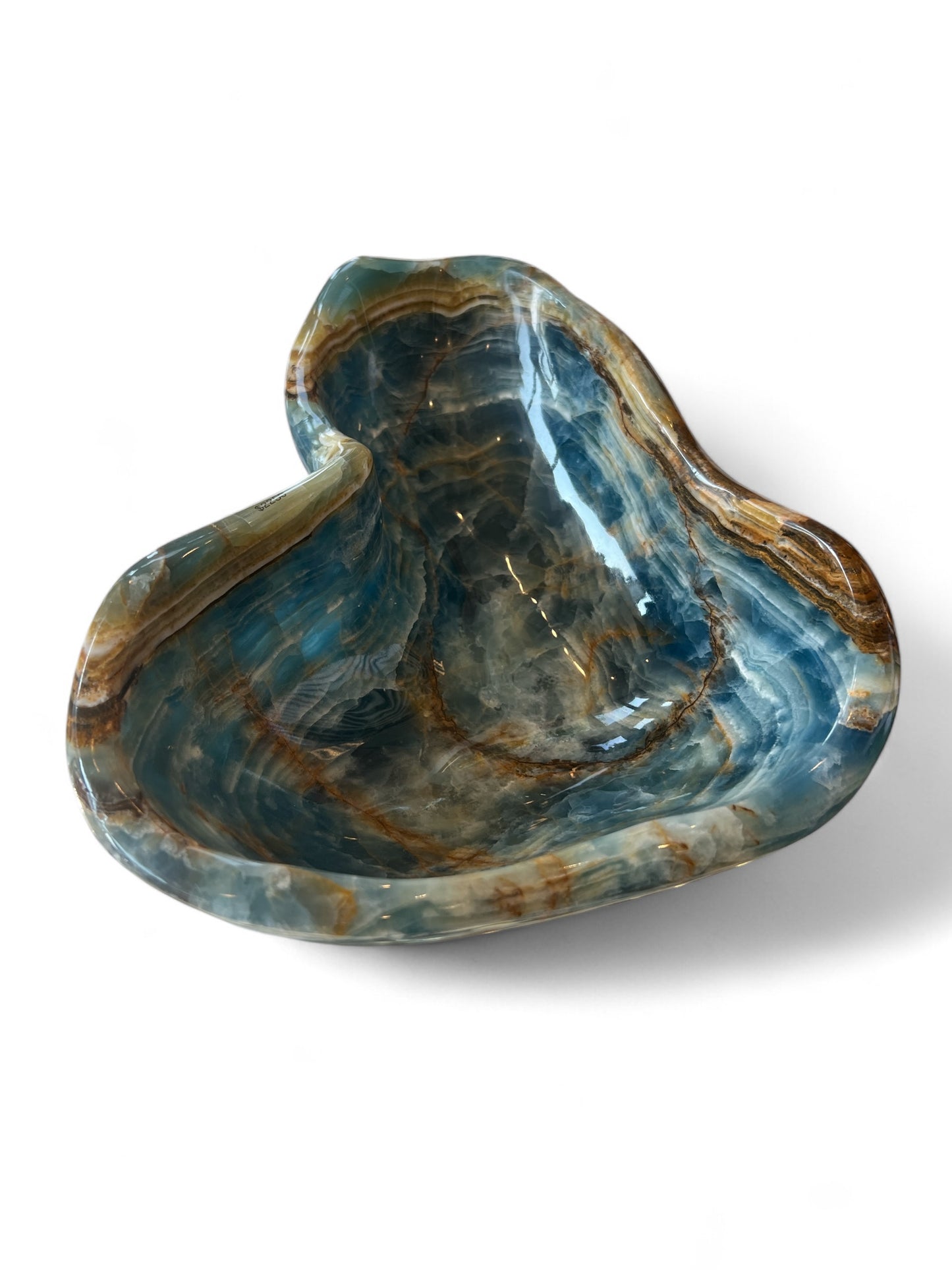 Blue Onyx Bowl from Argentina