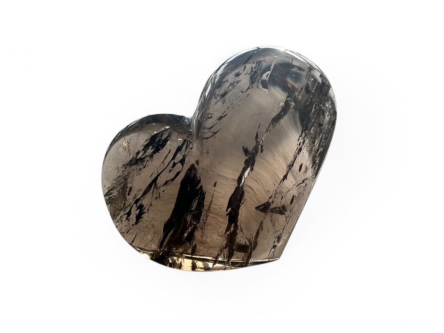 Large Smoky Quartz Heart