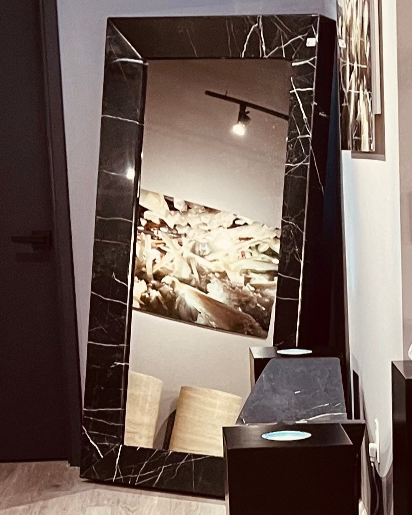 Artisan Black Onyx Floor Mirror