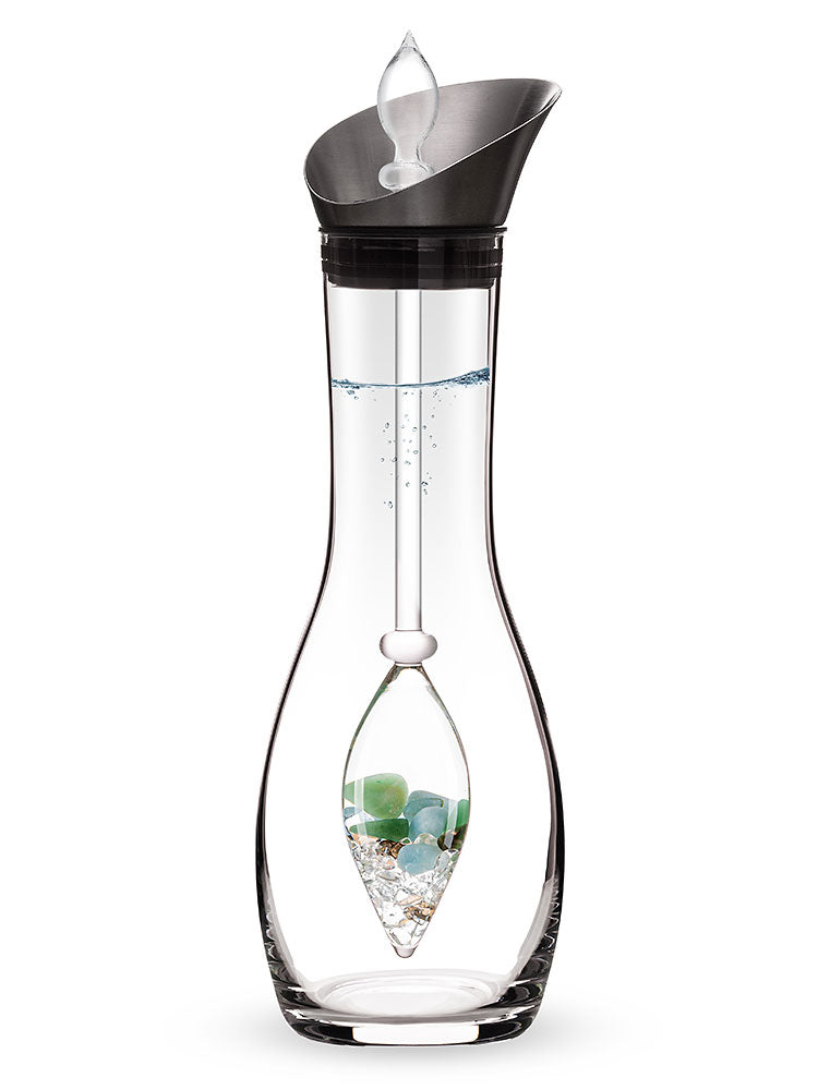 VitaJuwel Era Decanter – Elegant Glass Pitcher for GemWater Vials