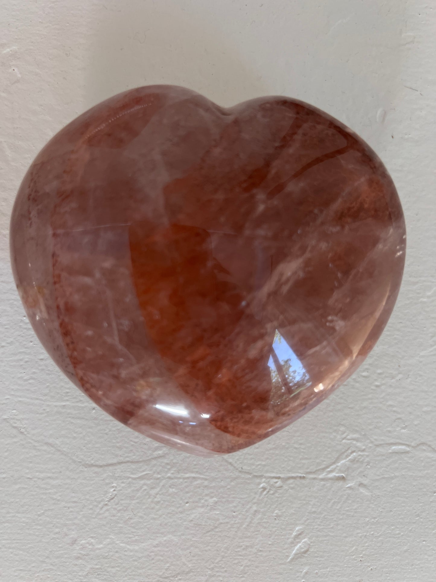 Fire Quartz Heart