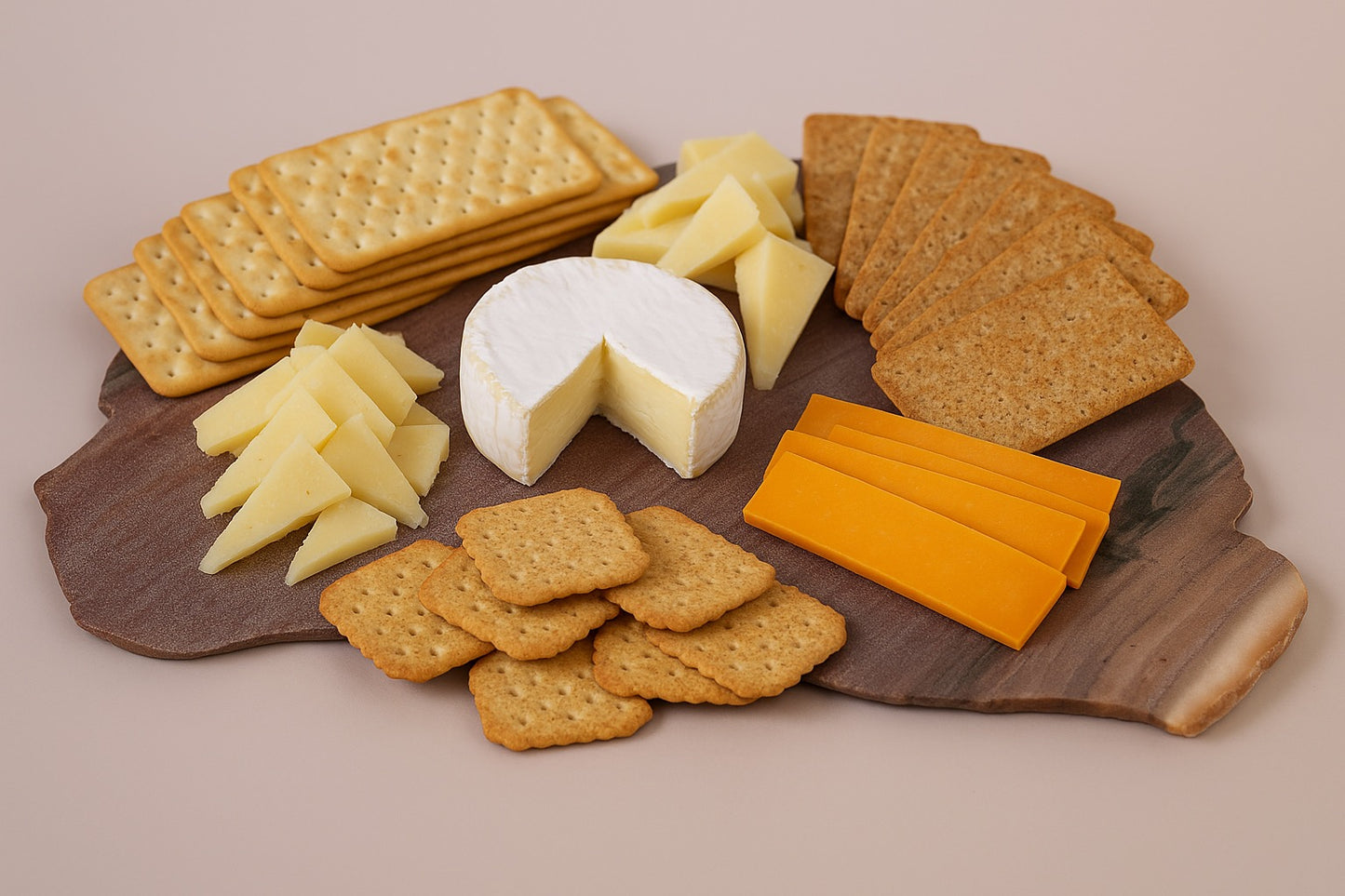 ocean jasper platter with cheese