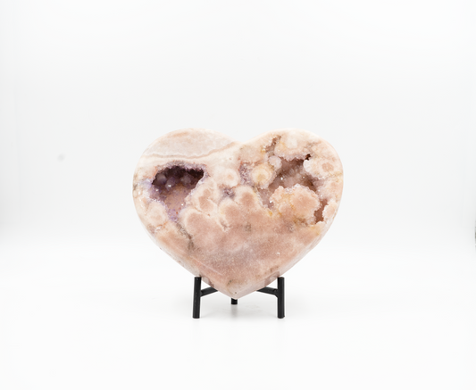 Heart - Pink Amethyst