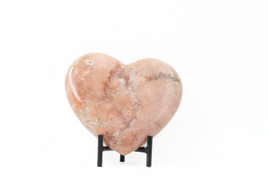 Heart - Pink Amethyst