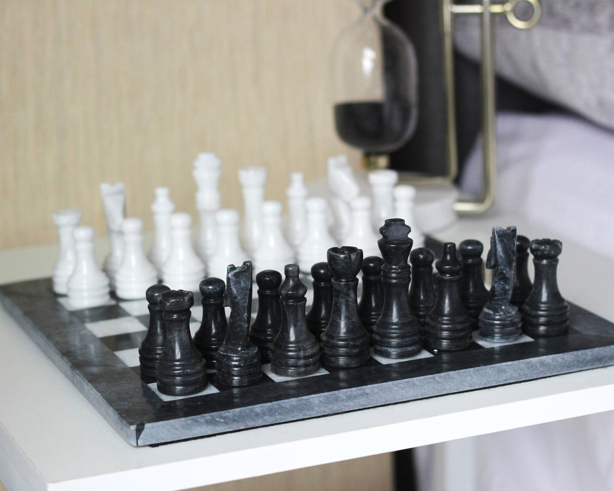 Black and White Chess Game