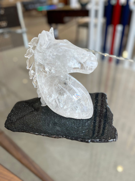 Horse Clear Quartz