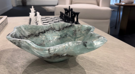 Fluorite Freeform Bowl