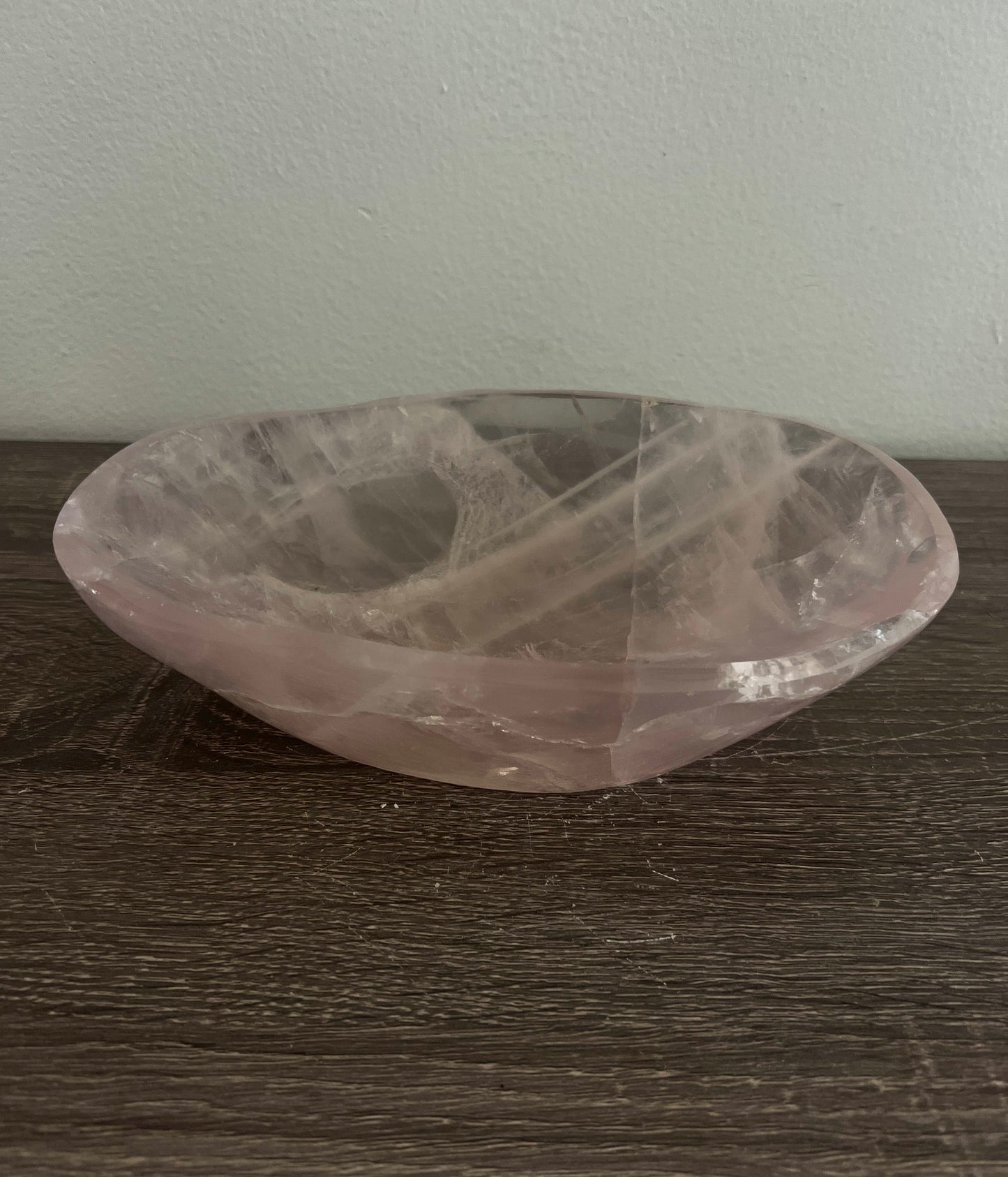 Rose Quartz Vanity Bowl 7.5"