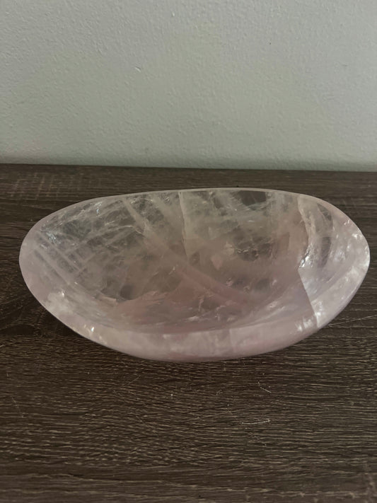 Rose Quartz Bowl 8.5"