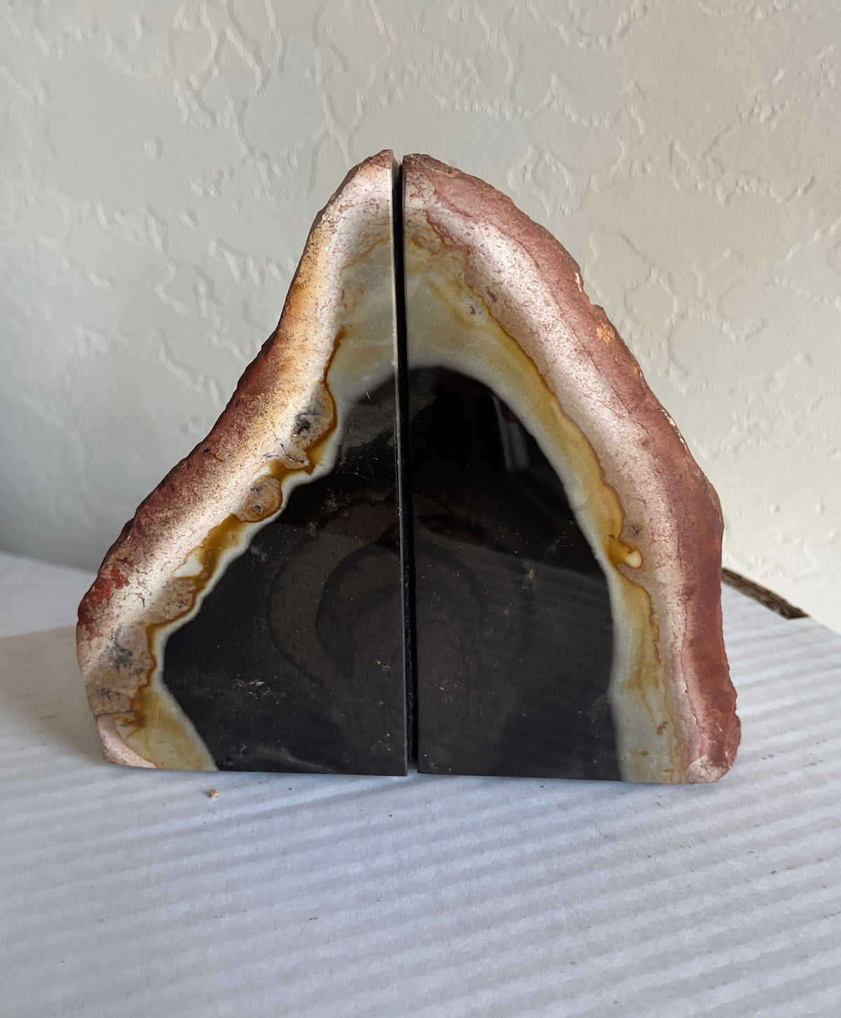 Polychrome Jasper Bookends