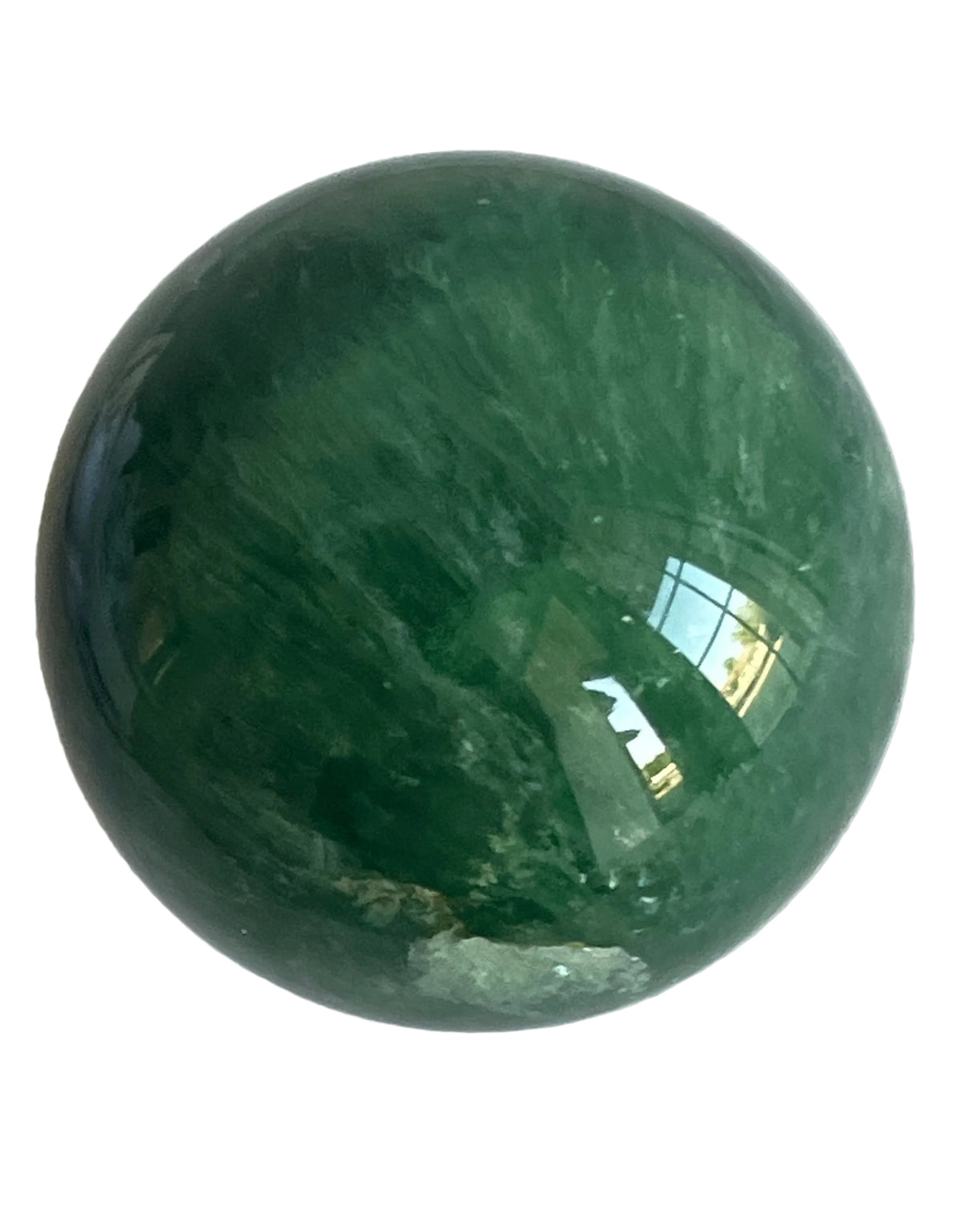 Green Fluorite Sphere