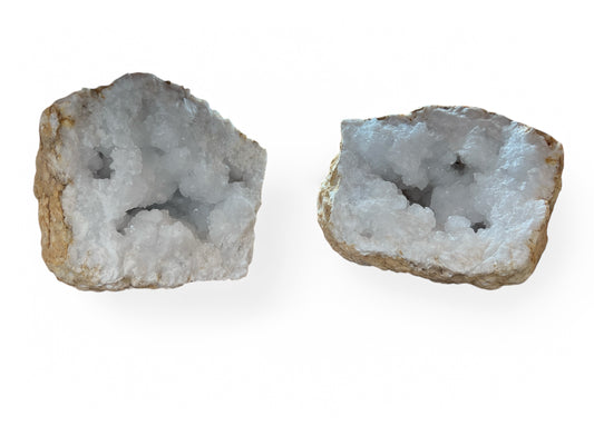Natural Quartz Geode Half