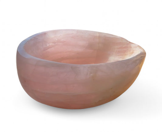 Bowl Rose Quartz XL