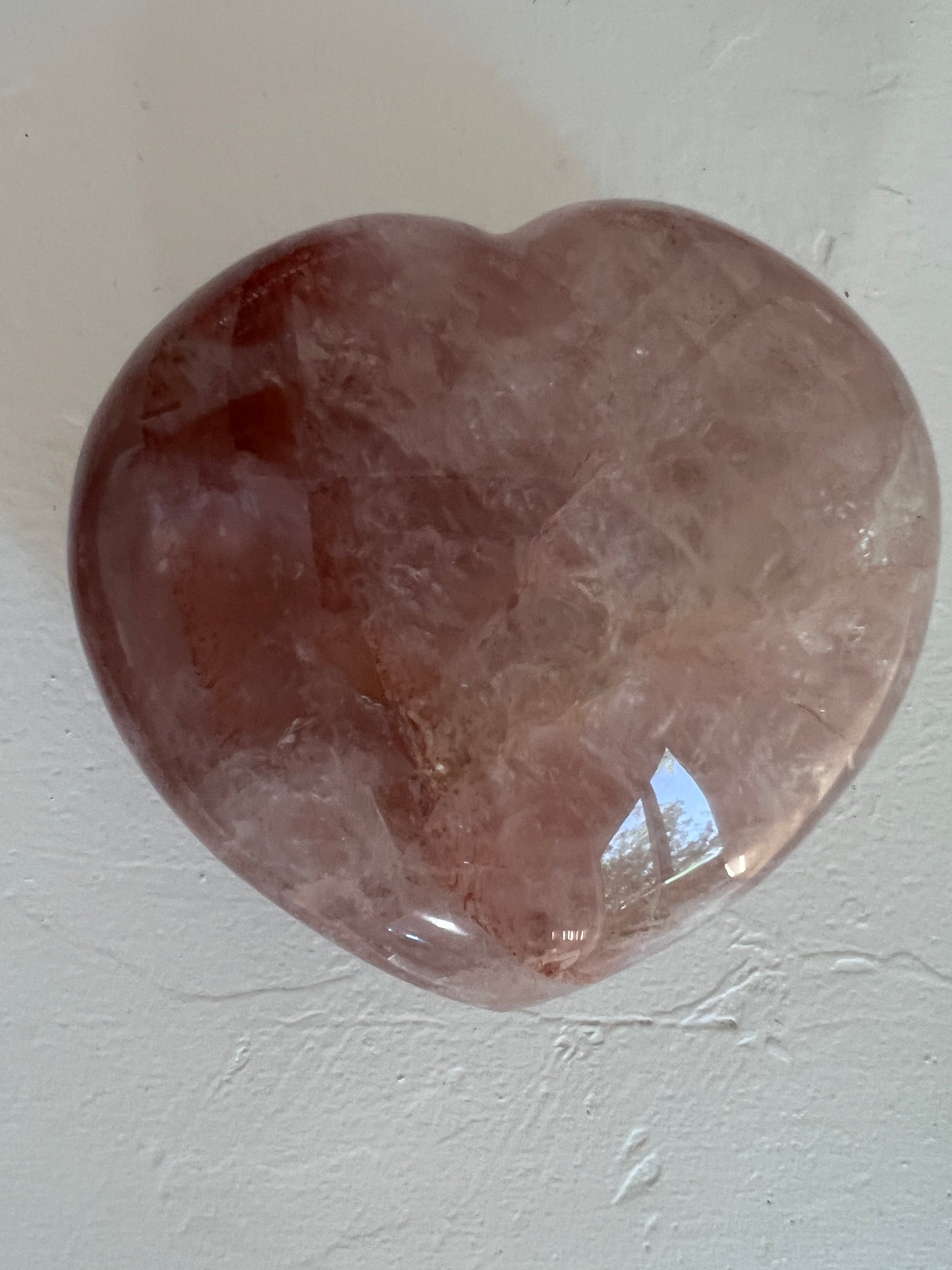 Fire Quartz Heart