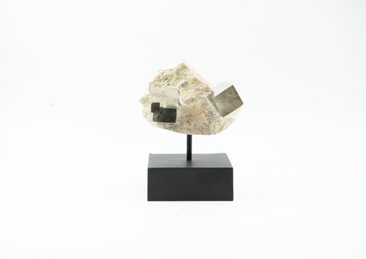 Pyrite Cubes on Stand